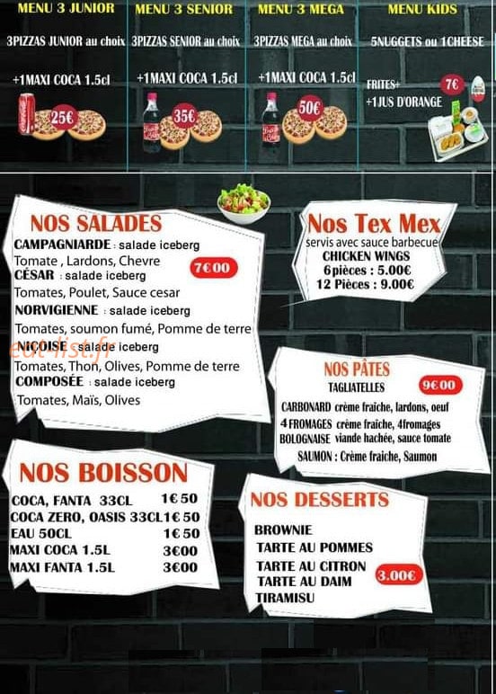 Allo pizza plus — carte page 4