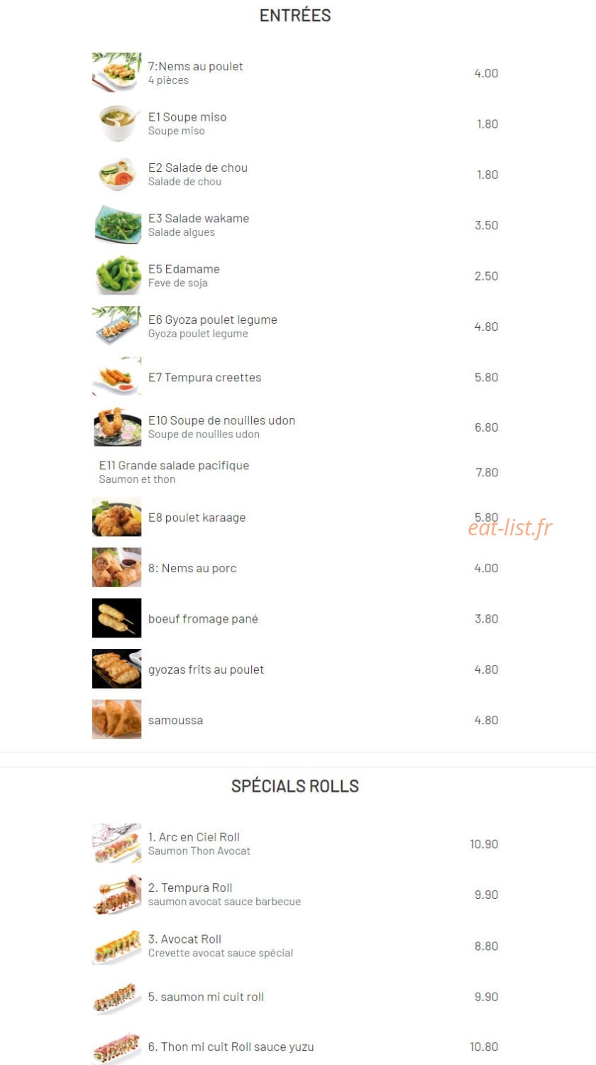 Asiatique 61 — carte page 1