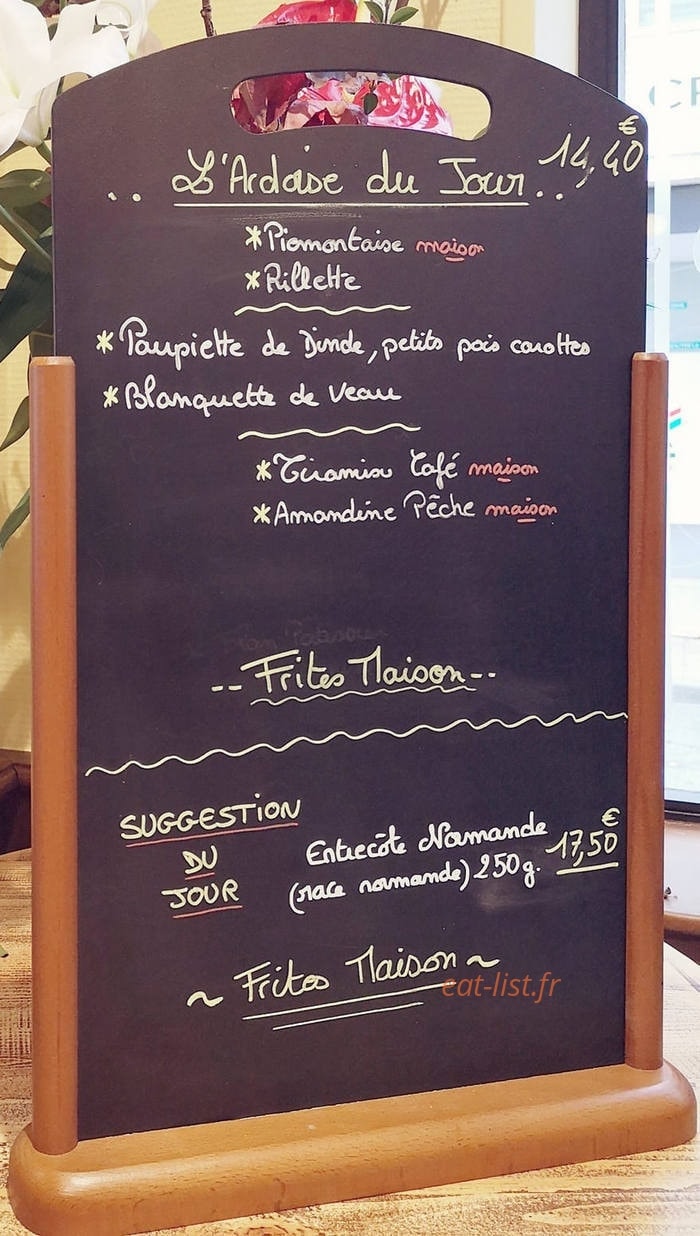 Café de Paris — carte page 2