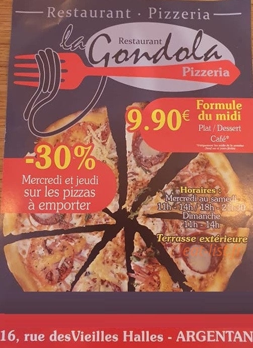 La gondola — carte page 1
