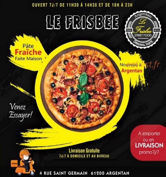 Le Frisbee — carte page 1