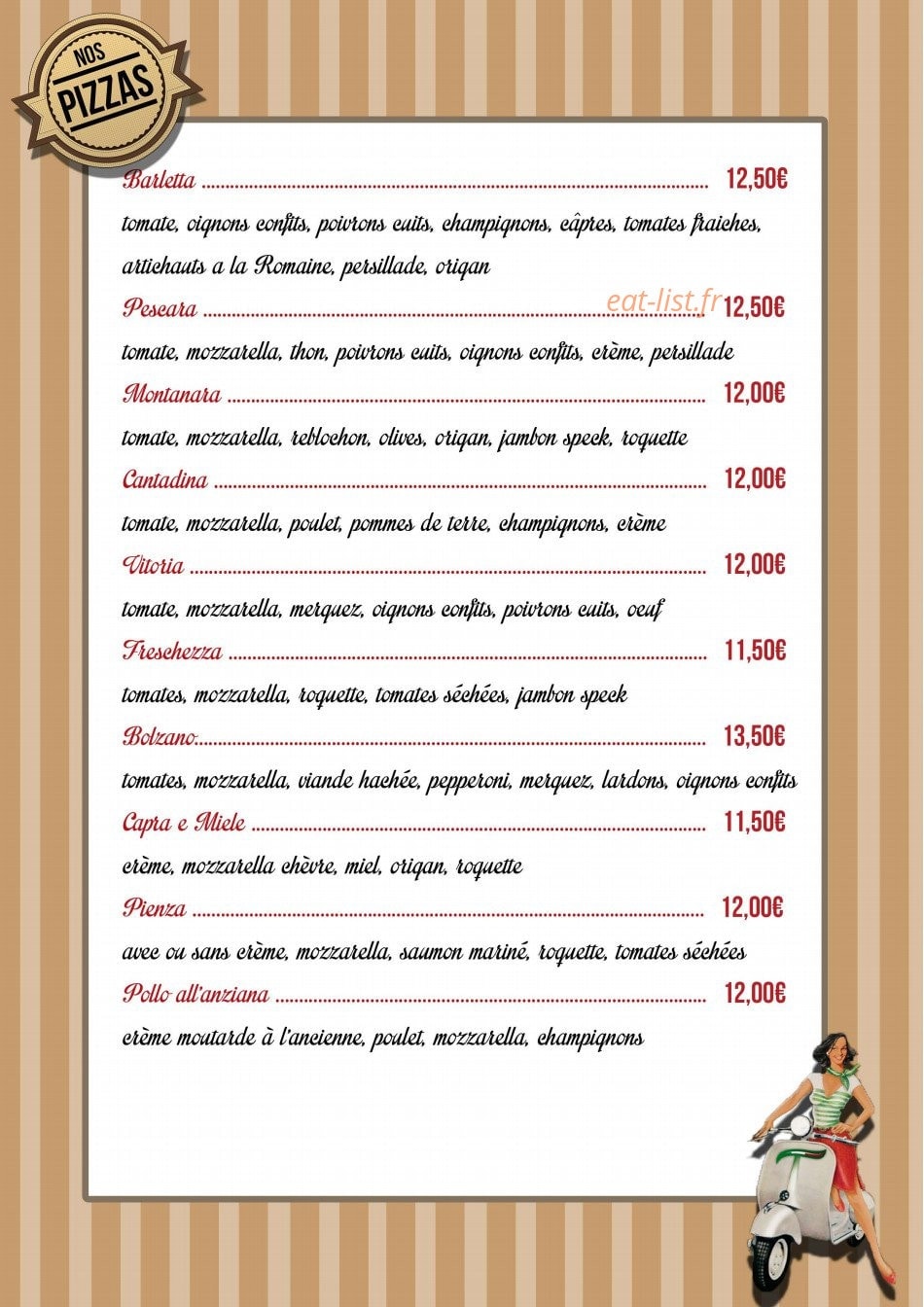 Le Moulin des Saveurs — carte page 3