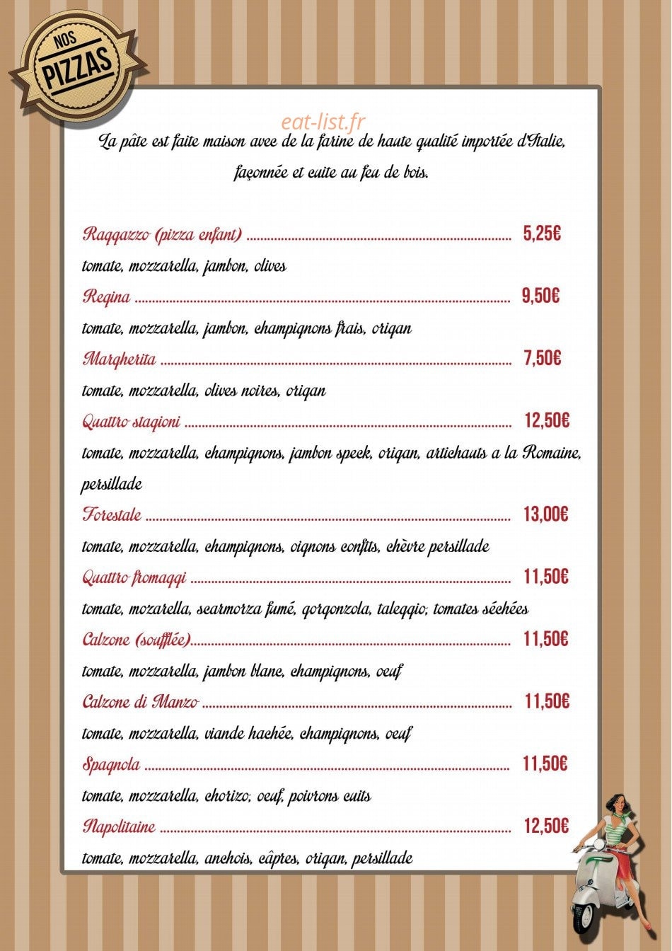 Le Moulin des Saveurs — carte page 2