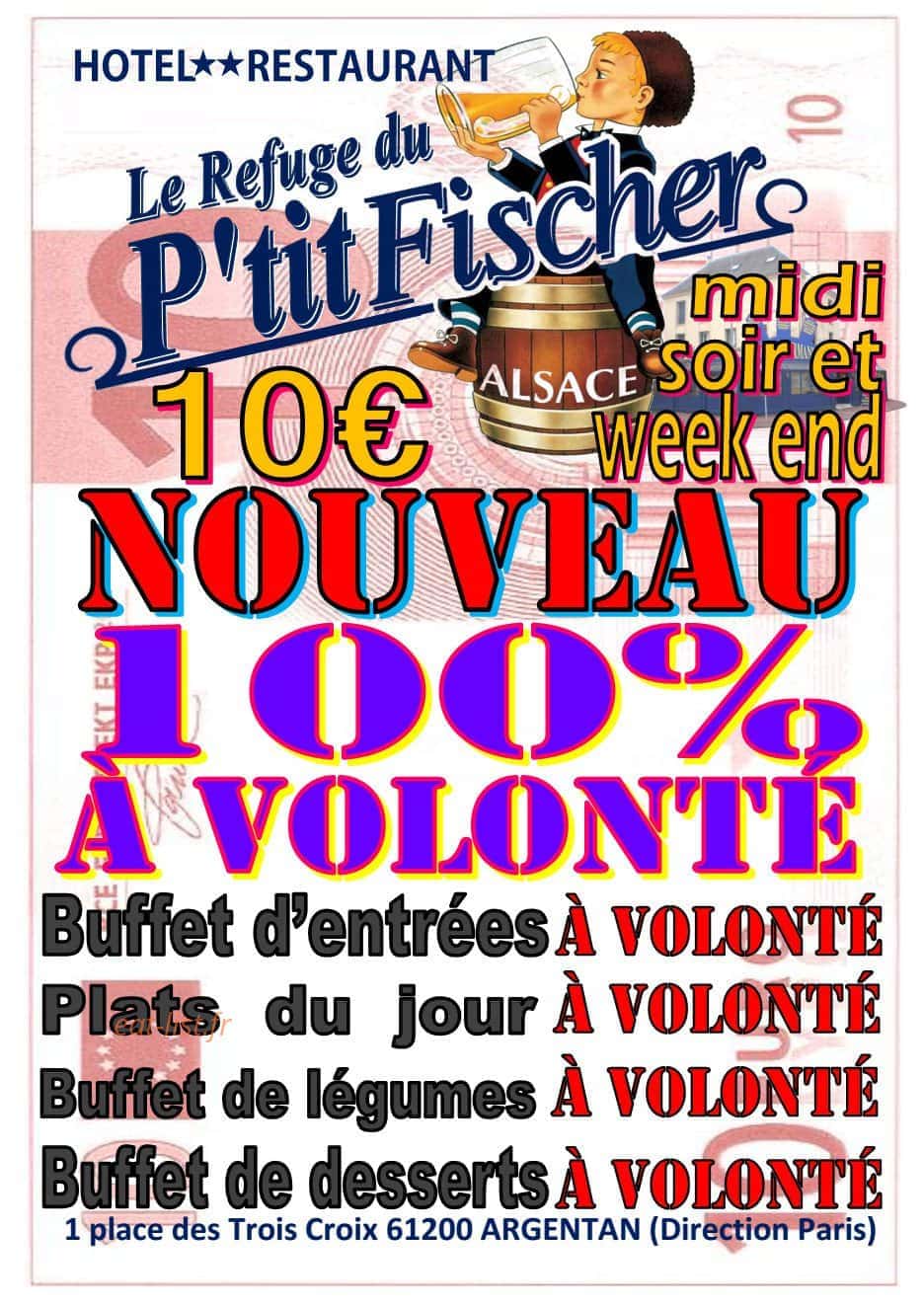 Le P'tit Fischer — carte page 2