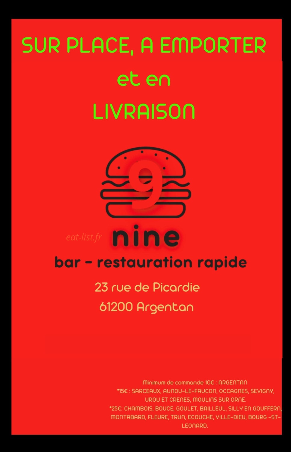 Nine — carte page 1