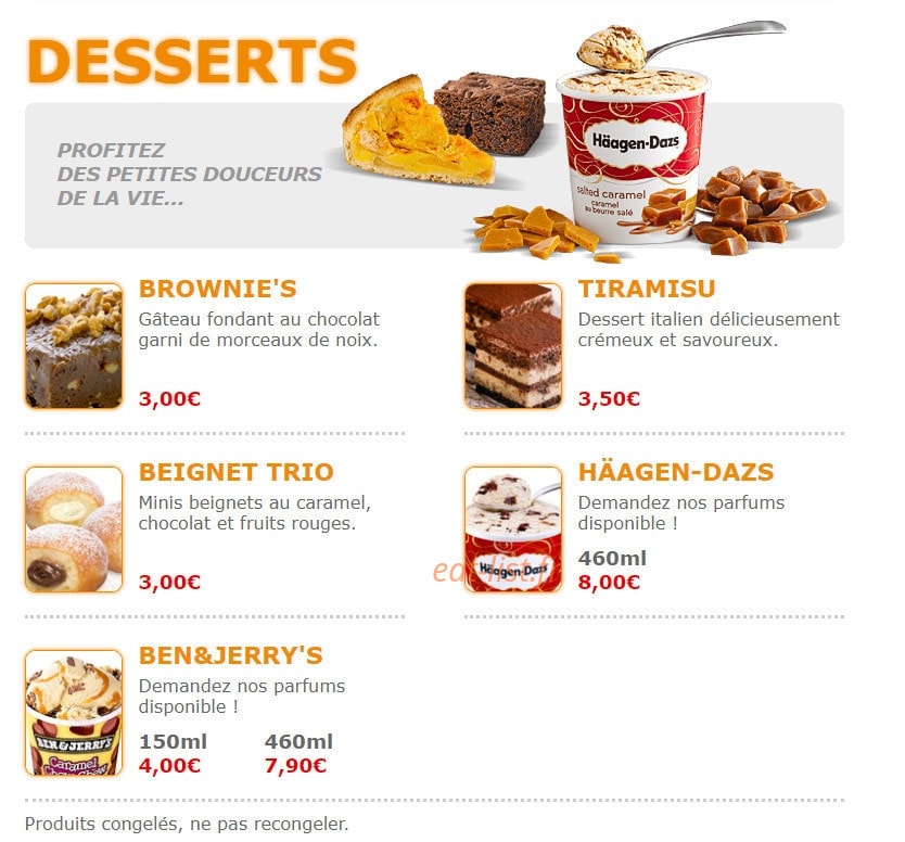 Pizza Crousty — carte page 6