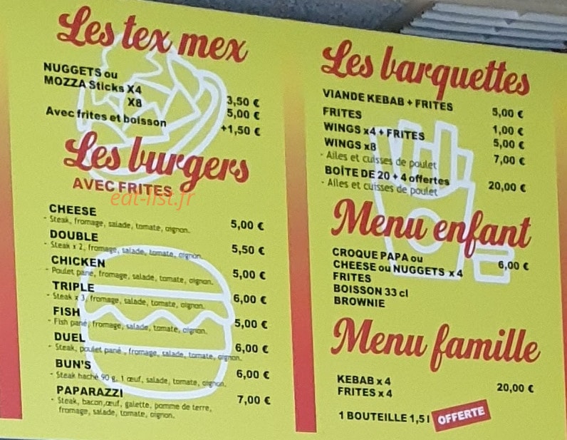 Le paparazzi — carte page 2