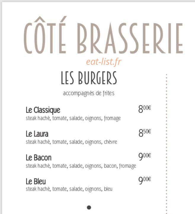 Chez Laura — carte page 2