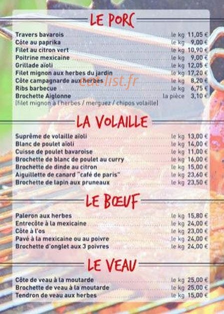 La Fabriq'Ô Délices — carte page 8