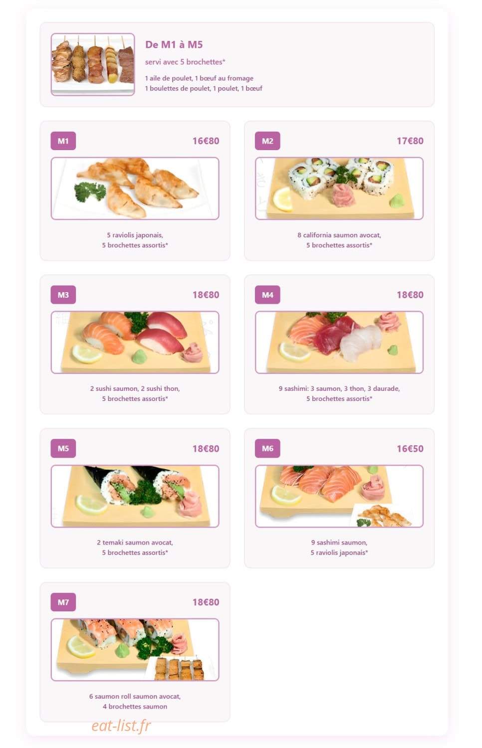 Sakura — carte page 3
