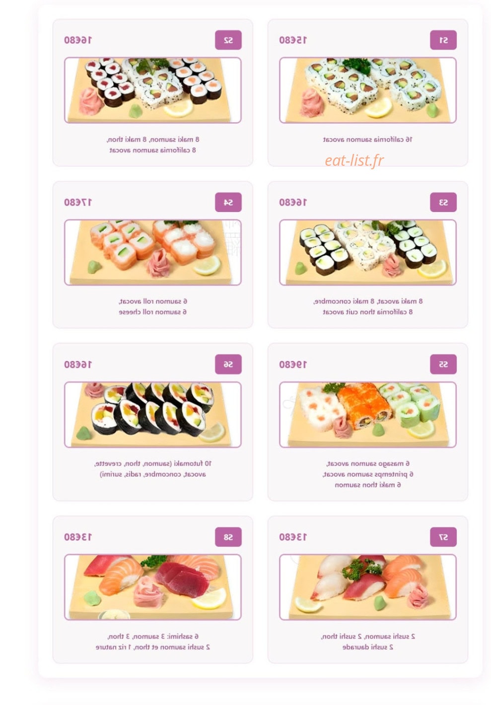 Sakura — carte page 6