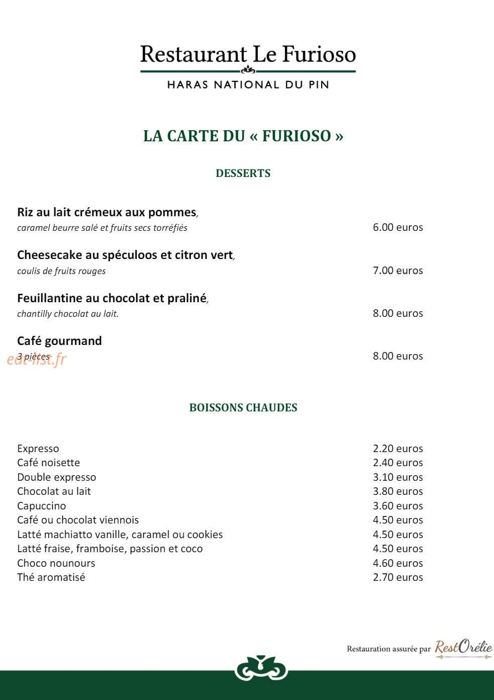 Le furioso — carte page 2
