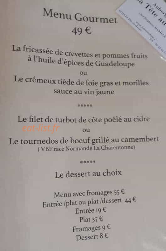 La Tête au Loup — carte page 1