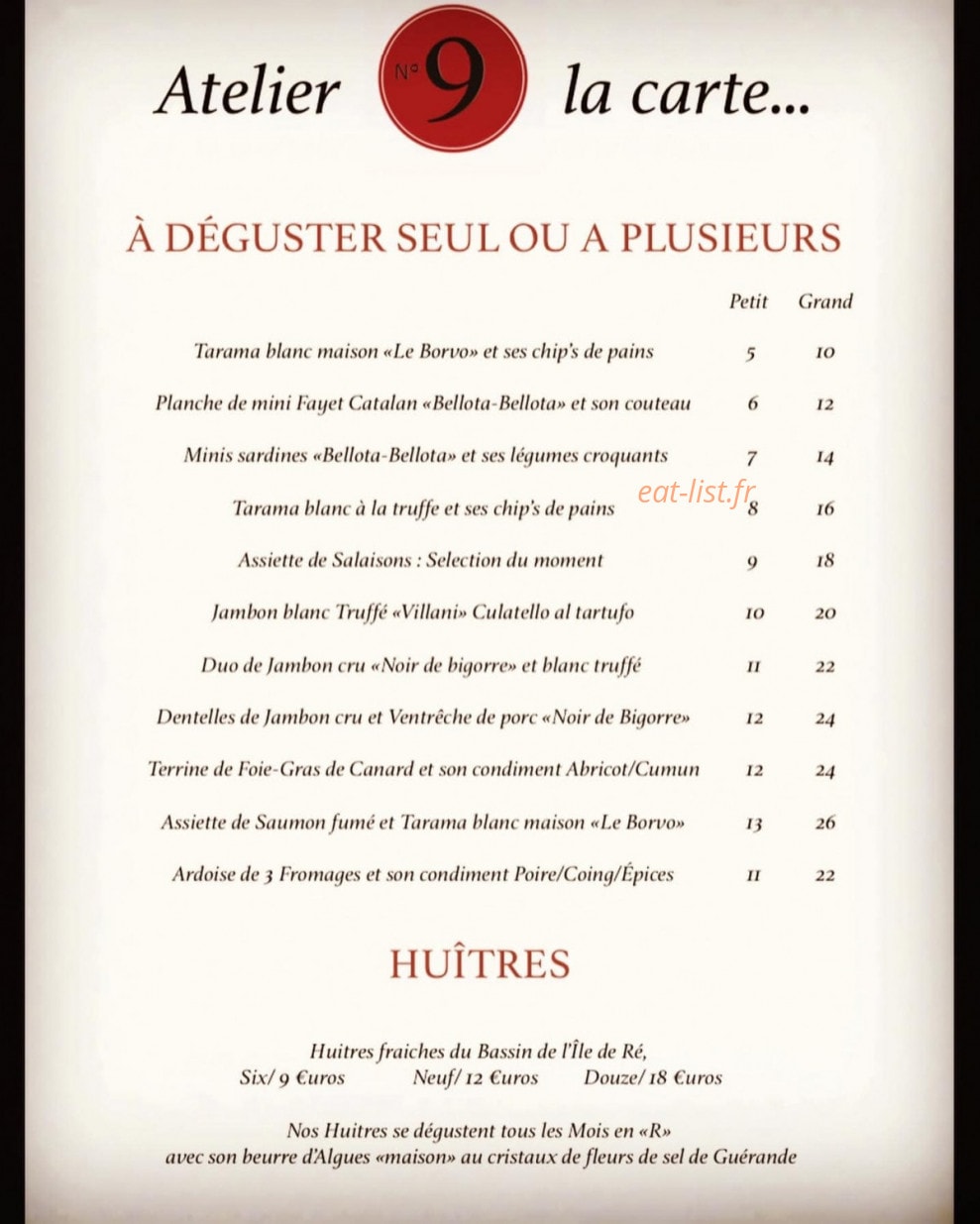 Atelier N9 — carte page 3