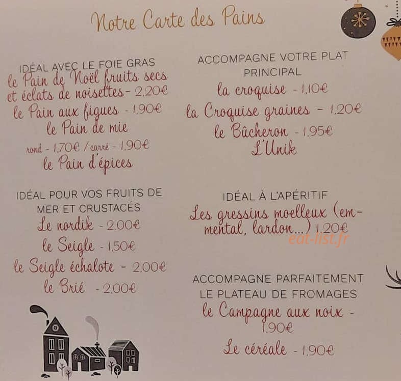 Les Friandises du Perche — carte page 3