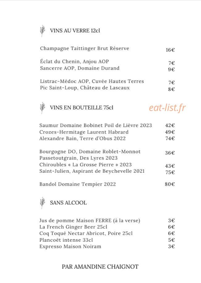 Sauge — carte page 2