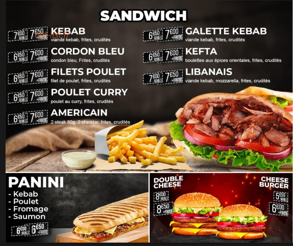 Adana kebab — carte page 3