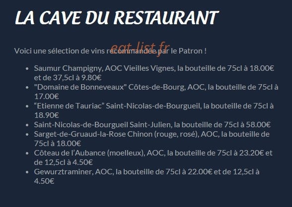 Au Normandy — carte page 2