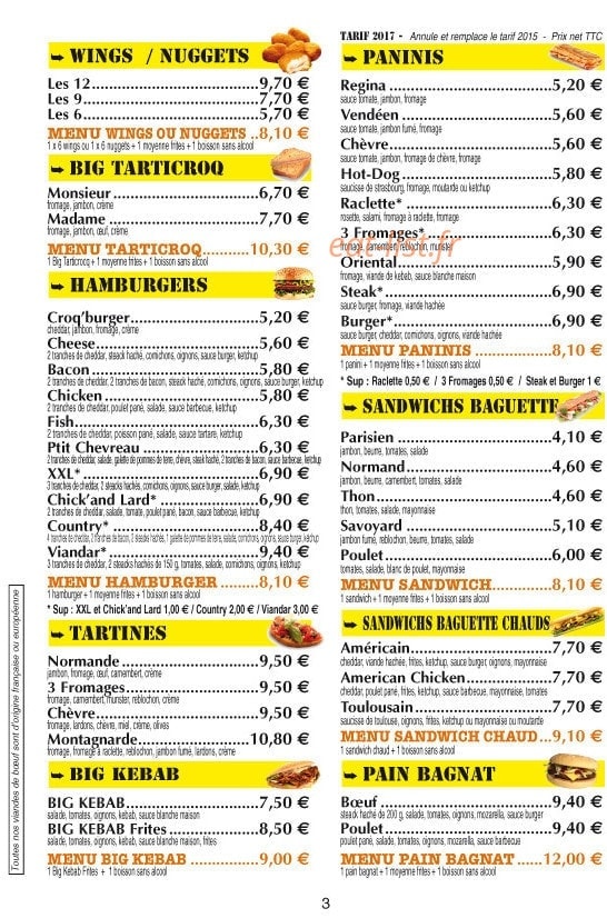 El Emport's — carte page 4