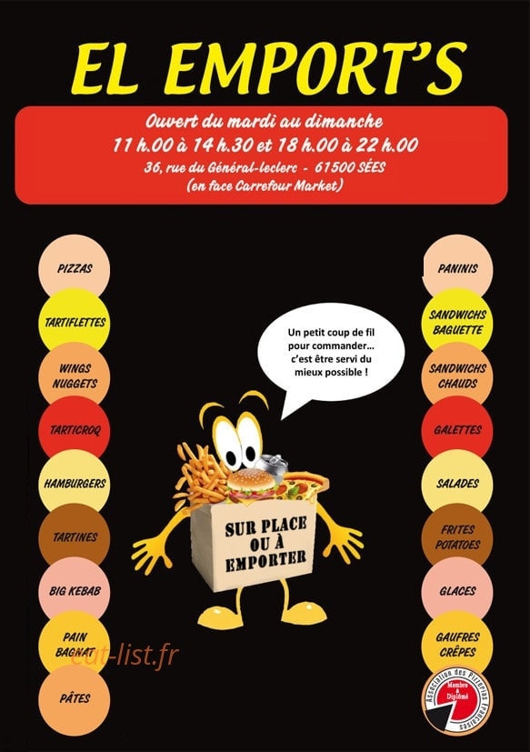 El Emport's — carte page 1