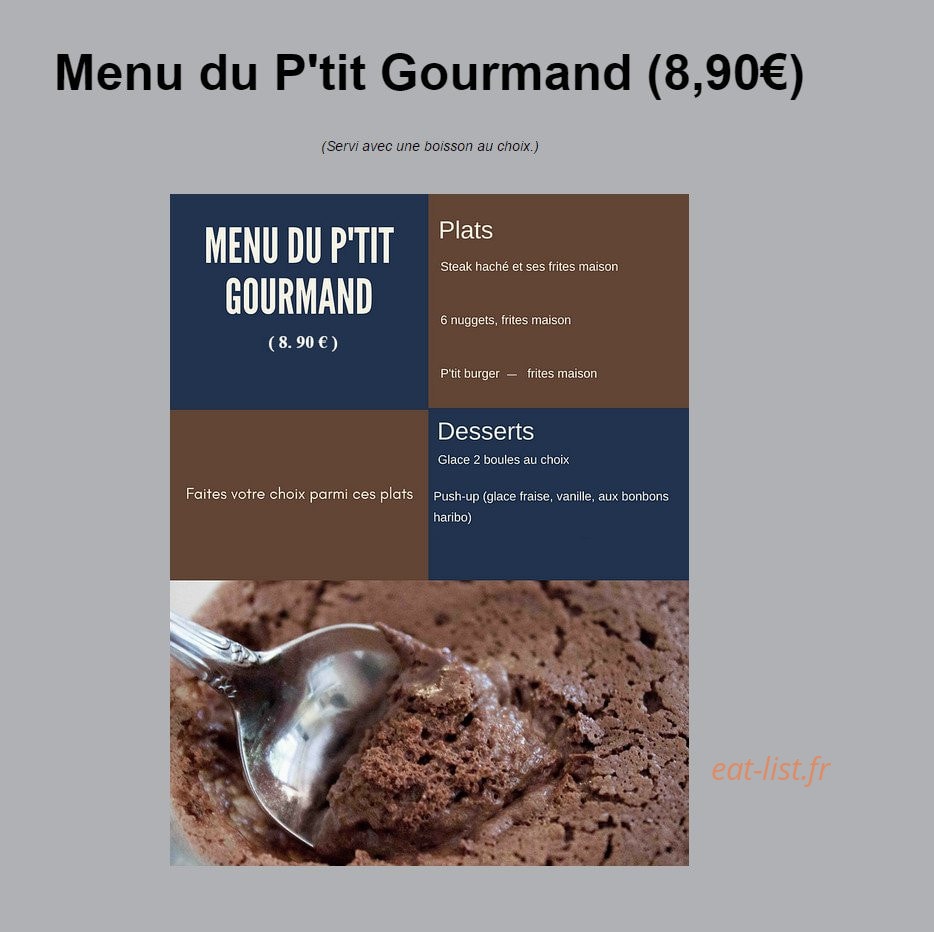 Le C Gourmand — carte page 10