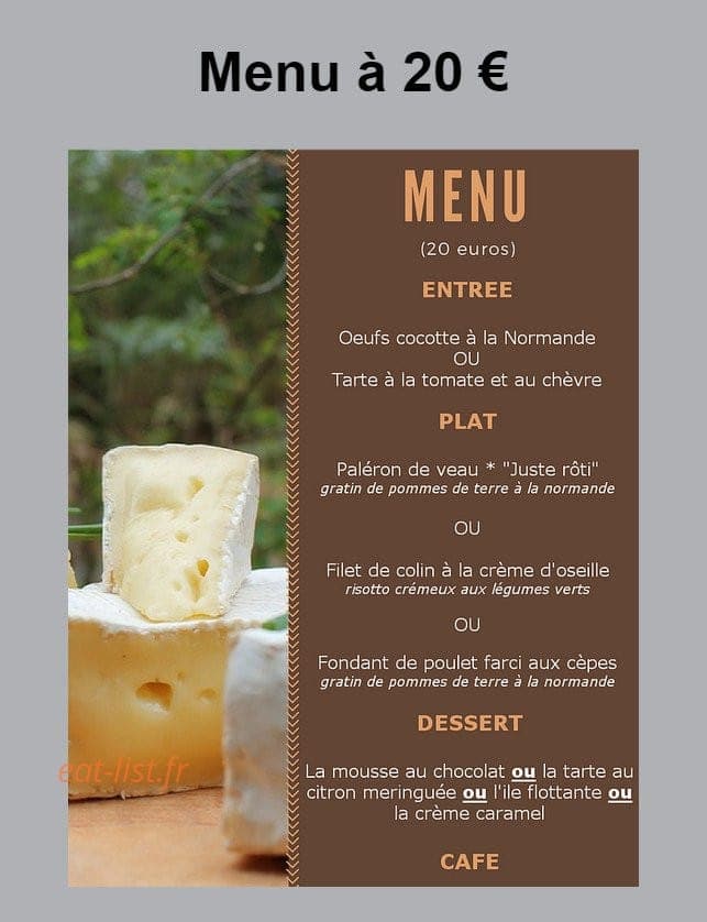 Le C Gourmand — carte page 8