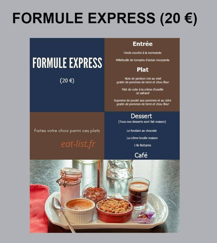 Le C Gourmand — carte page 9