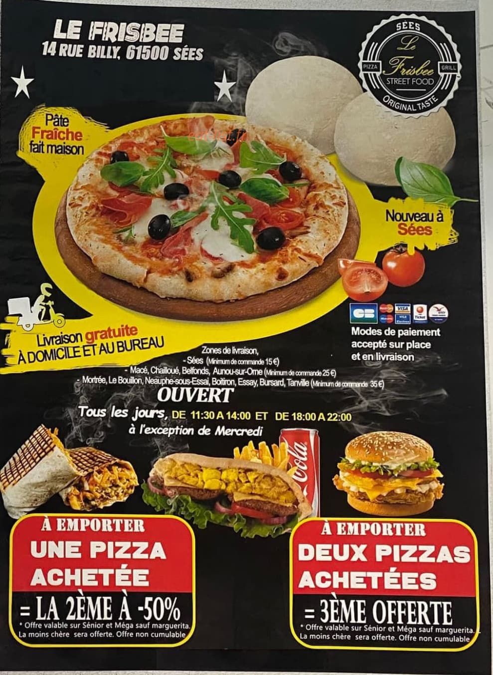Le Frisbee — carte page 1