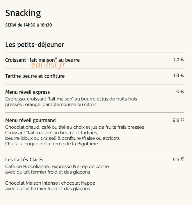Le Quatre — carte page 4