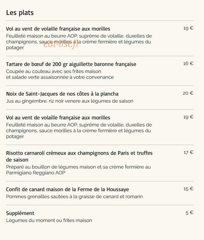 Le Quatre — carte page 2