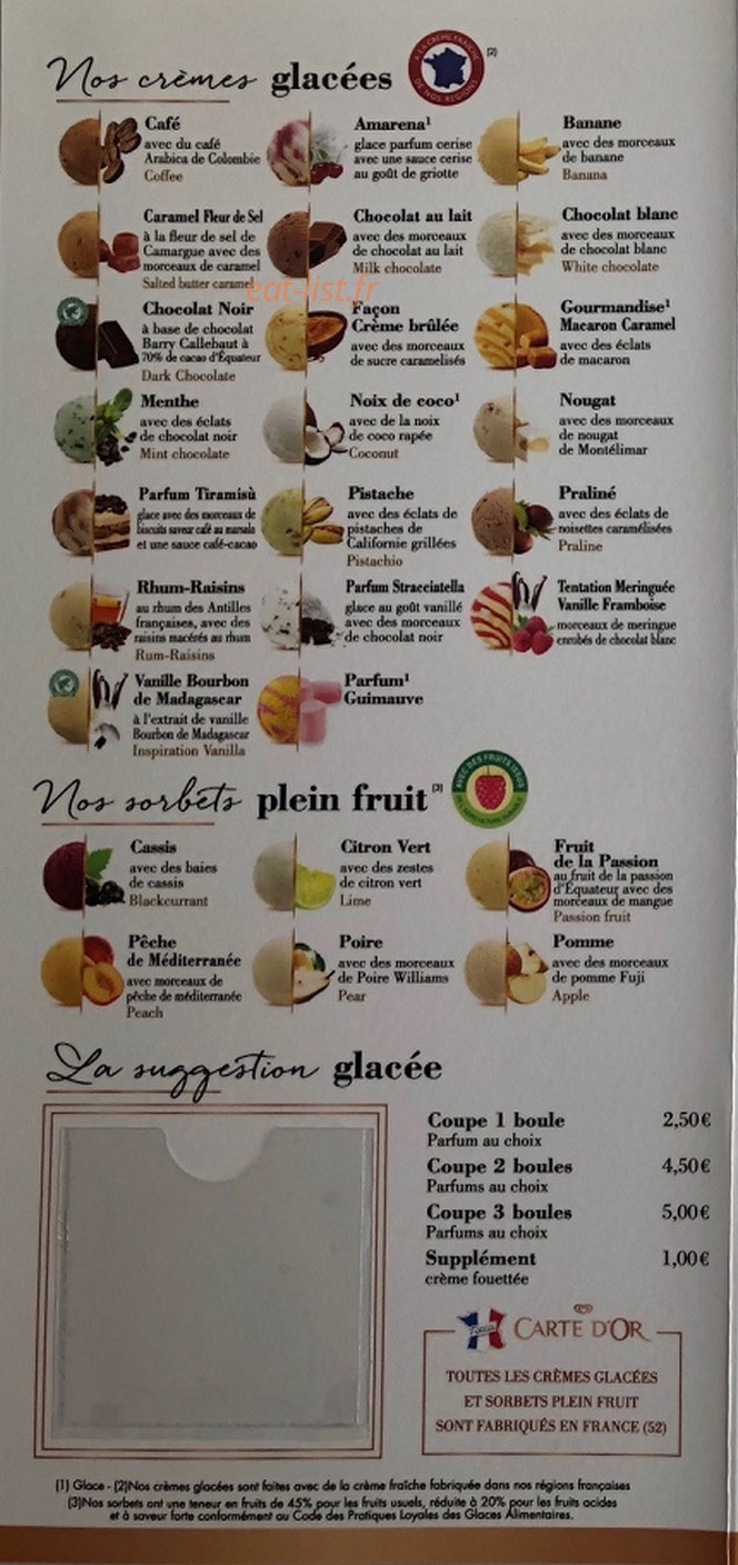 L'Express Pizza — carte page 5