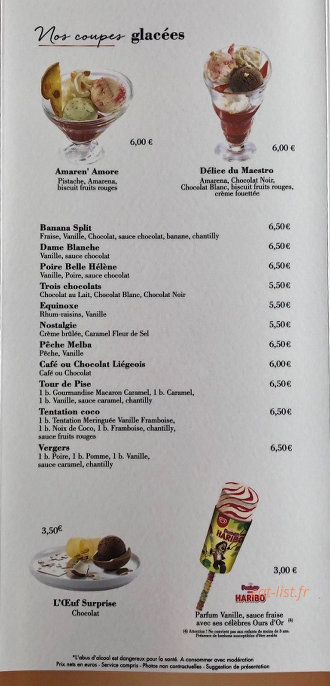 L'Express Pizza — carte page 6