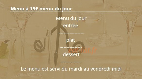 Le Grand Gousier — carte page 1