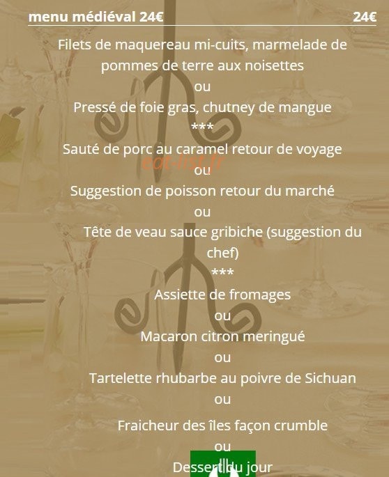 Le Grand Gousier — carte page 2