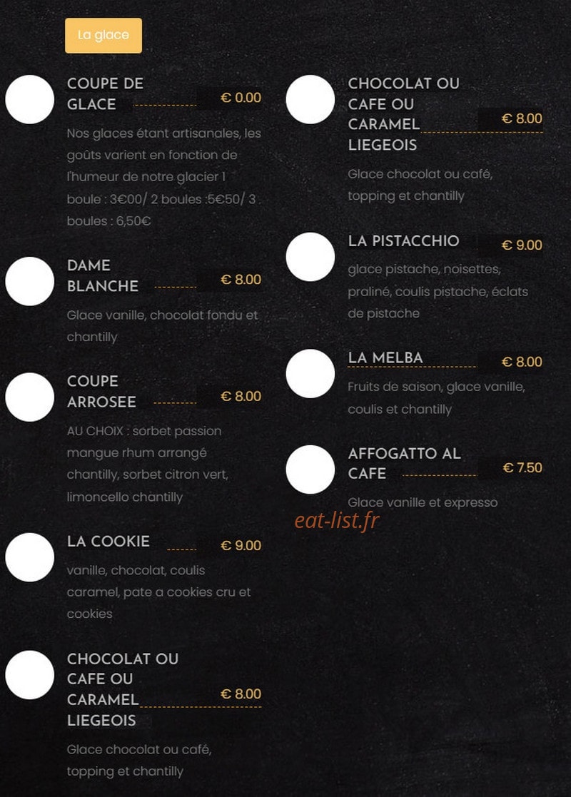 Au feu de bois — carte page 7