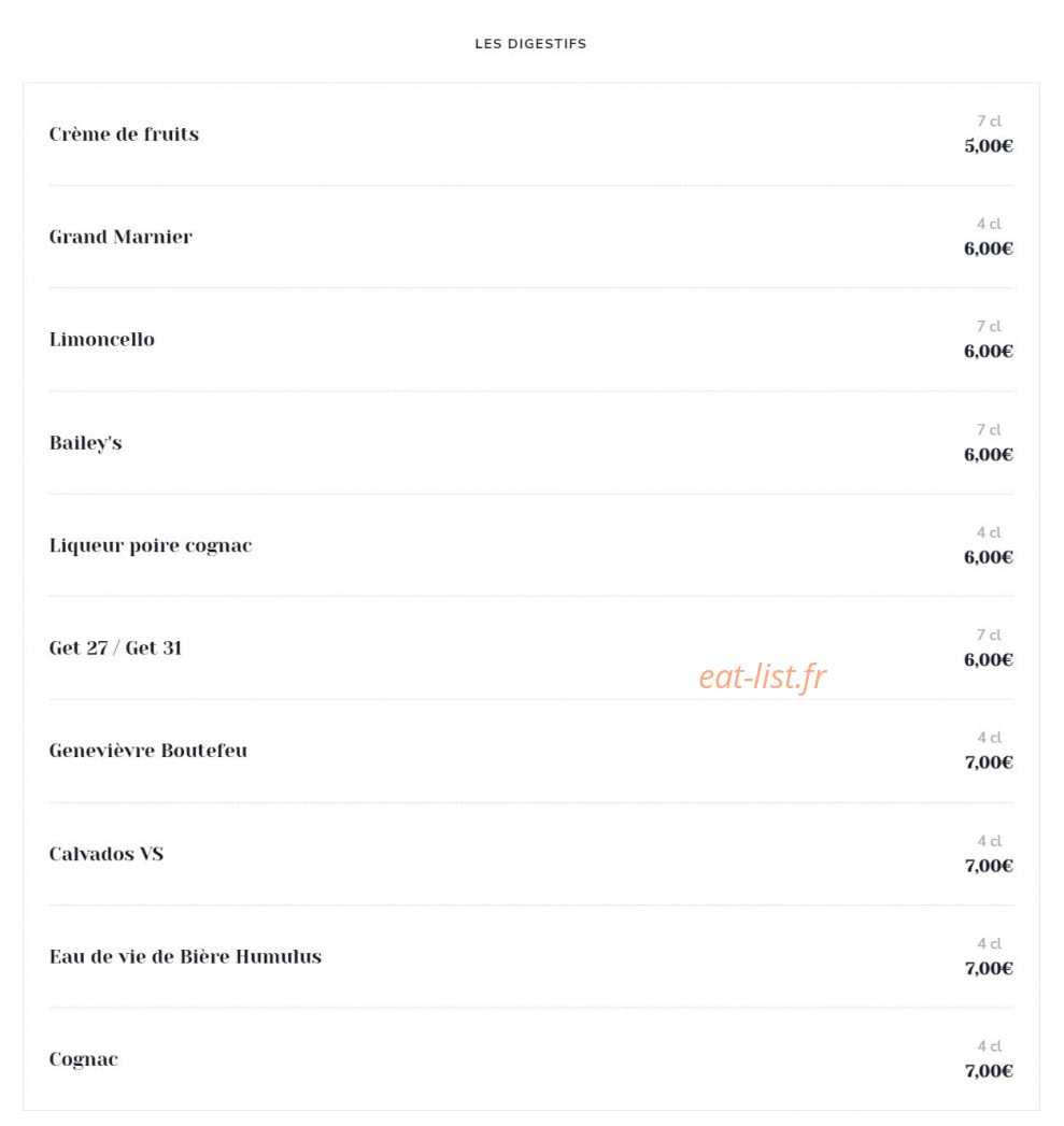 Beefplace — carte page 7