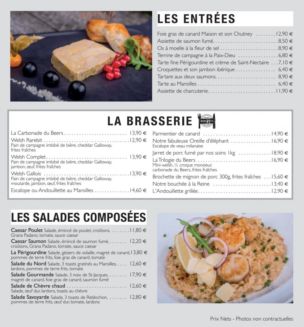 Beers and Co — carte page 6