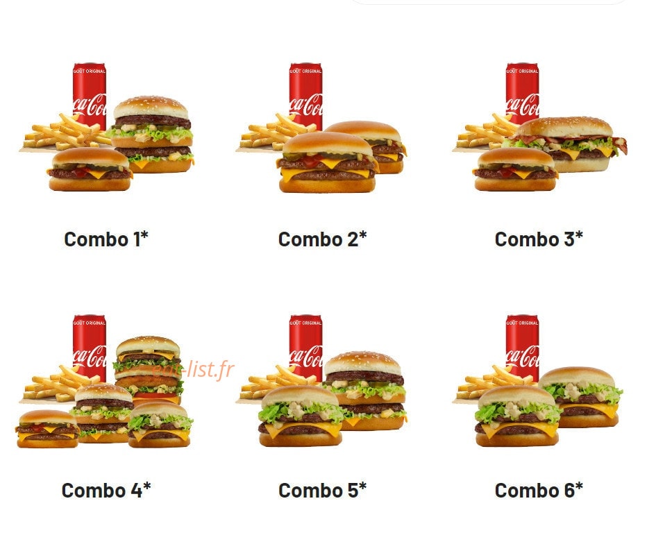 Chamas Burger — carte page 3