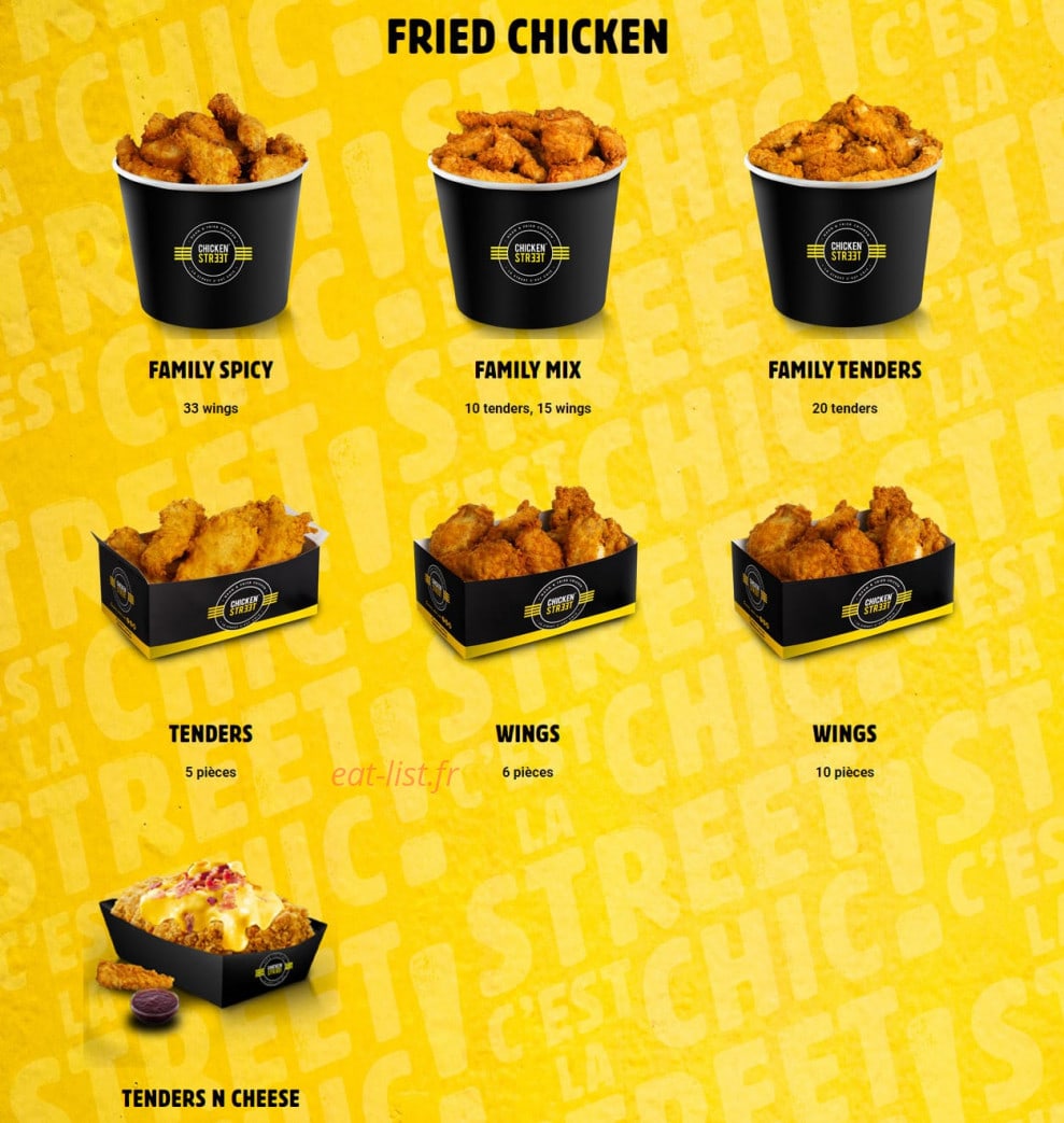 Chicken Street — carte page 2