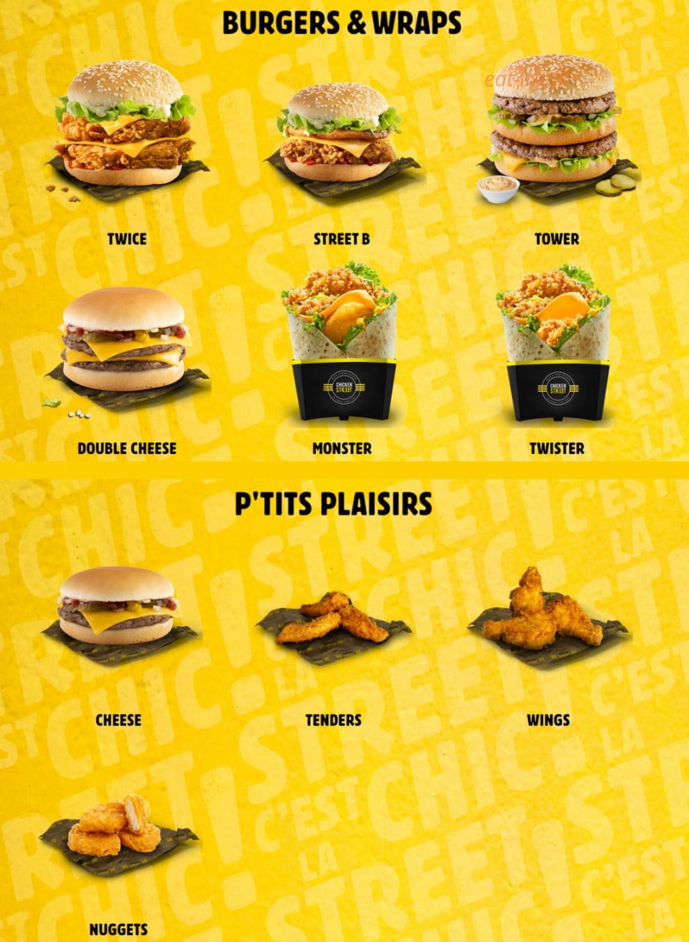 Chicken Street — carte page 3
