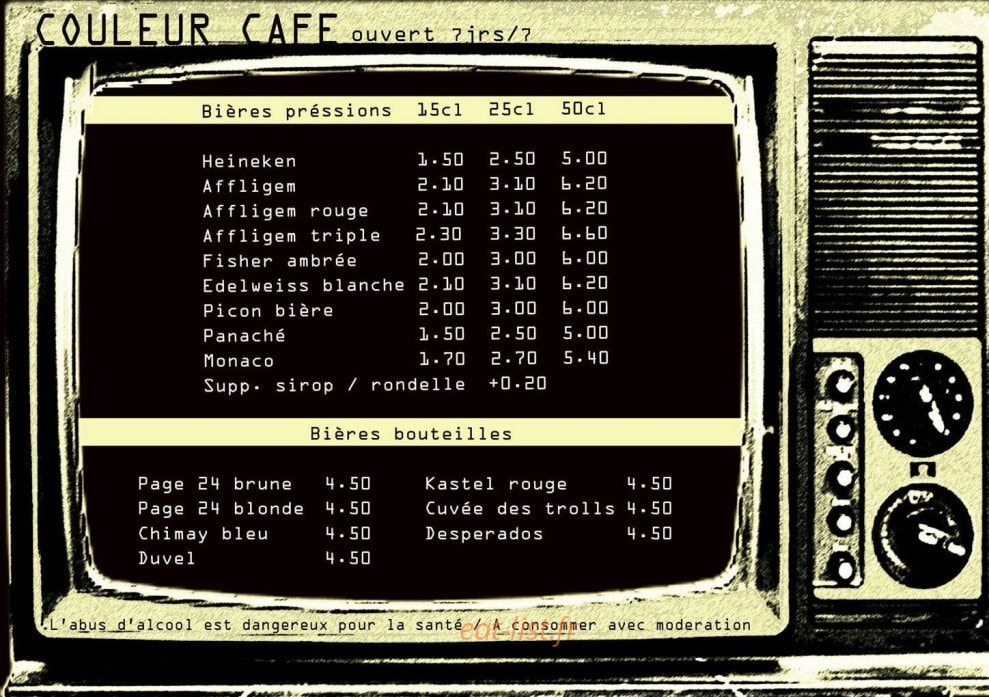 Couleur Café — carte page 3