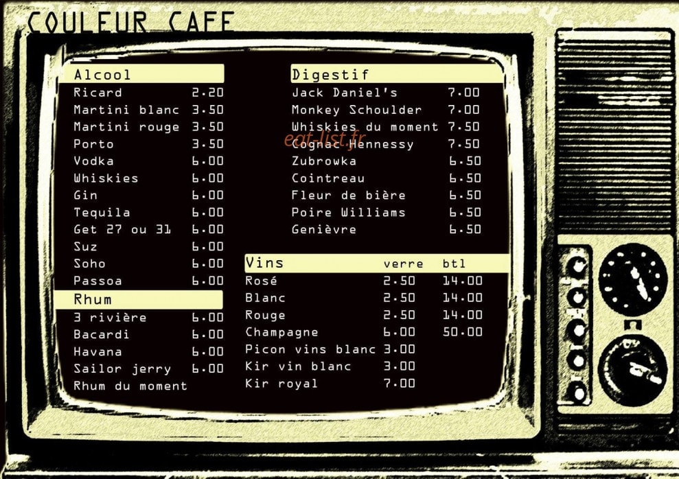 Couleur Café — carte page 2