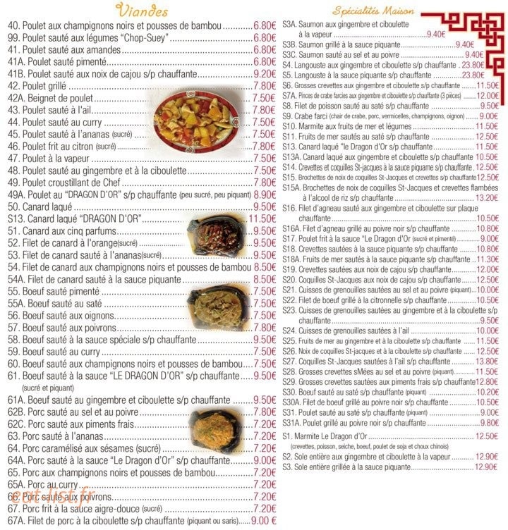 Dragon d'or — carte page 8