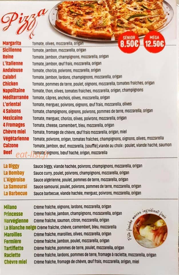 Eat Box — carte page 2