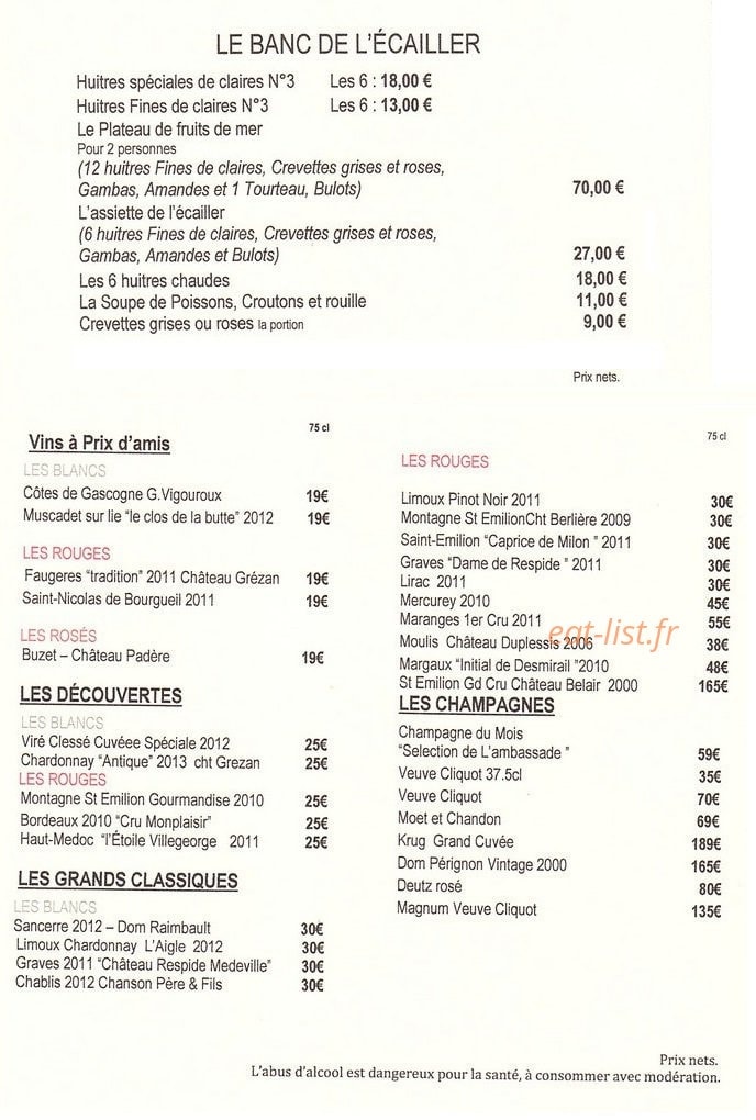 L'ambassade — carte page 2
