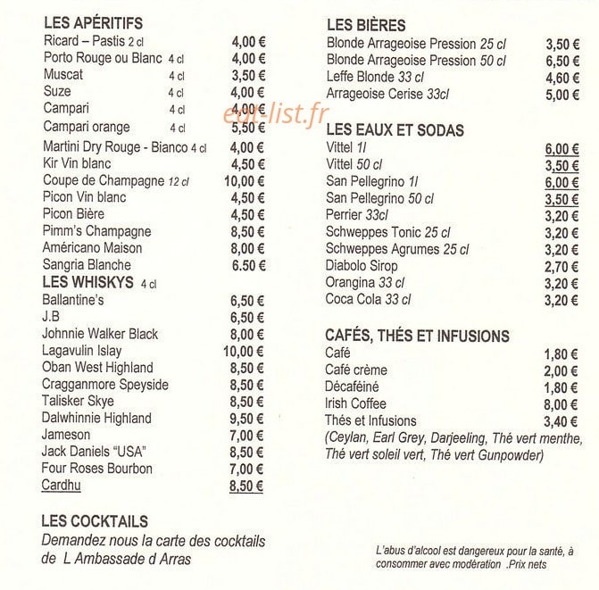 L'ambassade — carte page 3