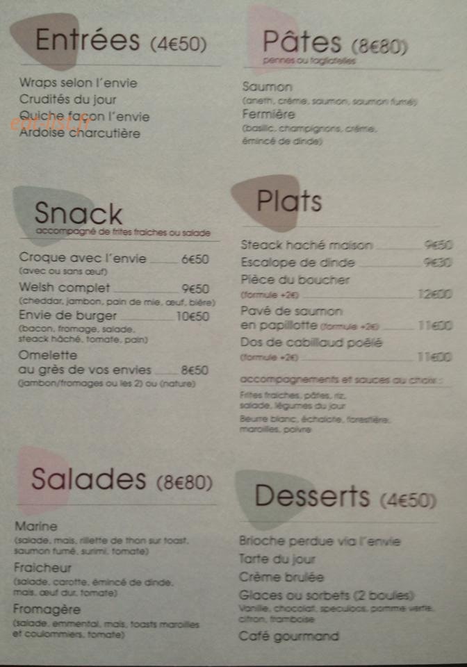 L'envie by isa — carte page 1
