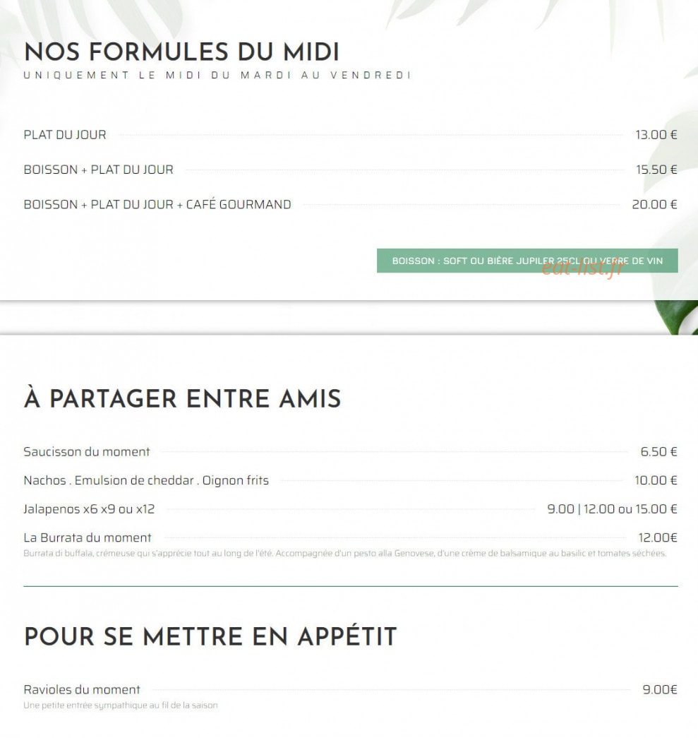 La Base — carte page 1