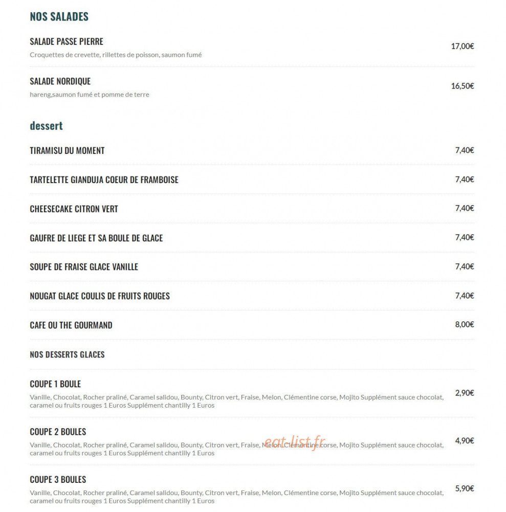 La Passe Pierre — carte page 3