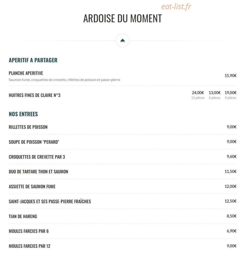 La Passe Pierre — carte page 1